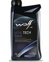 Моторное масло Wolf VitalTech 5W-40 B4 Diesel 1л