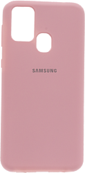 EXPERTS Soft-Touch для Samsung Galaxy M21 с LOGO (розовый)