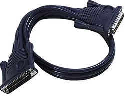DB-25 (male) - DB-25 (female)
