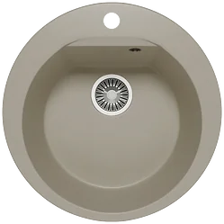 Кухонная мойка Polygran Atol-520 (серый 14)