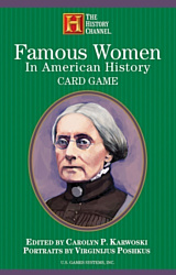 US Games Systems Famous Women in American History Playing Cards FWA54A