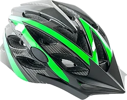 Шлем для скейтборда Favorit IN20-M-GN (черный/зеленый)