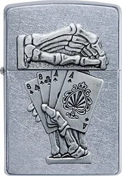 Зажигалка Zippo Dead Mans Hand 49536 Зажигалка Zippo Dead Mans Hand 49536