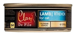 CLAN De File Ягненок для кошек (0.1 кг) 16 шт.