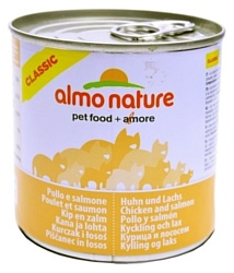 Almo Nature Classic Adult Cat Chicken and Salmon (0.28 кг) 6 шт.