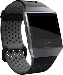 Fitbit спортивный для Fitbit Ionic (S, черный/серый)