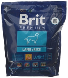 Brit Premium Lamb & Rice (1 кг)