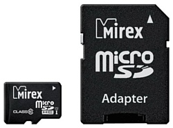 Mirex microSDHC Class 10 UHS-I U1 16GB + SD adapter