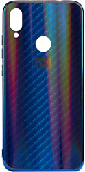 EXPERTS Aurora Glass для Xiaomi Redmi Note 7 с LOGO (синий)