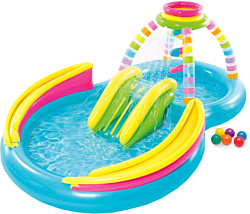 Intex Rainbow Funnel Play Center 56137NP (295x191x109)