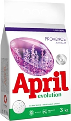 Стиральный порошок April Evolution Provence Automat 3кг