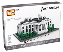 LOZ Architecture 1013 Белый дом