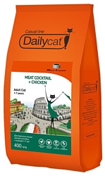 DailyCat (0.4 кг) Casual Line Adult Meat Cocktail + Chicken