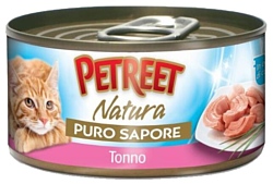 Petreet (0.07 кг) 1 шт. Puro Sapore Кусочки тунца в рыбном супе