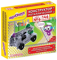 Конструктор Юнландия 104684 Набор № 6