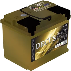 Автомобильный аккумулятор DECUS 6СТ- 66 золото о.п. (66Ah) Автомобильный аккумулятор DECUS 6СТ- 66 золото о.п. (66Ah)
