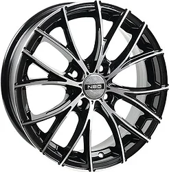 Колесный диск Neo Wheels 573 6x15/4x100 D60.1 ET40 Черный с полировкой