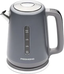 Электрочайник Redmond KM238 (серо-голубой)