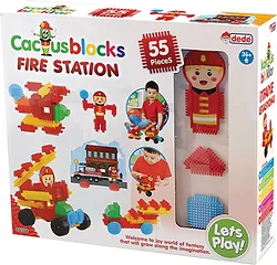 Конструктор Dede Кактус-блоки. Пожарные 03308 Конструктор Dede Кактус-блоки. Пожарные 03308