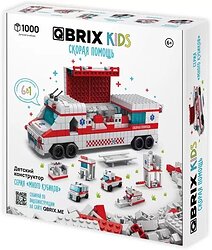 QBRIX Kids. Много кубиков. Скорая помощь 32005