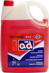 AD Antifreeze -35°C G12 Red Concentrate 5л