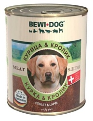 Bewi Dog Meat Selection с курицей и кроликом (0.8 кг) 6 шт.