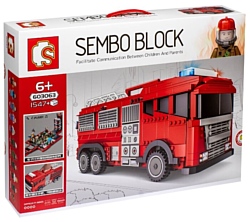 Sembo Deformation 603063 Пожарная машина-трансформер