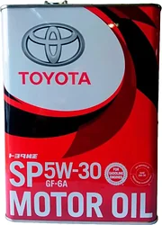 Моторное масло Toyota Motor Oil SP GF-6A 5W-30 4л