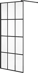 Душевая перегородка Niagara NG-685-11 110x195 (черный)