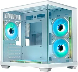 Корпус для компьютера XASTRA QW400M 5ARGB-C6-AC WH QW400M-5FM12A-C6-AC-WH (белый) Корпус для компьютера XASTRA QW400M 5ARGB-C6-AC WH QW400M-5FM12A-C6-AC-WH (белый)
