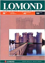 Lomond матовая односторонняя A3 90 г/кв.м. 100 листов (0102011)