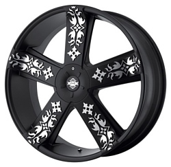 KMC KM669 8.5x20/5x114.3/120 D72.6 ET38 Black