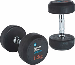 Men's Health Fixed Weight Dumbbell - 2 x 12kg