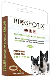 Biospotix ошейник от блох и клещей BSDCS S-M для собак и щенков