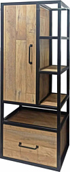 Style Line Шкаф-полупенал Лофт 45 с ящиком Plus (подвесной, гамбия)