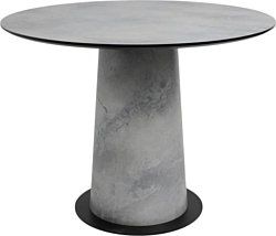 Кухонный стол Lepremo AV 1317 HPL+МДФ 1000 (мрамор марквина синий/черный)