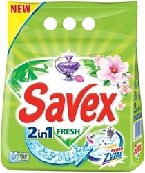 Стиральный порошок Savex 2 в 1 Fresh Automat 2 кг