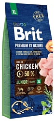 Brit (18 кг) Premium by Nature Junior XL
