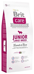 Brit (18 кг) Care Junior Large Breed Lamb & Rice