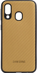 EXPERTS Knit Tpu для Samsung Galaxy A40 (золотой)