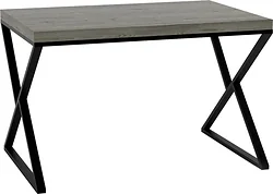 Кухонный стол TMB Loft Дункан Дуб 1500x800 40 мм (угольный серый)