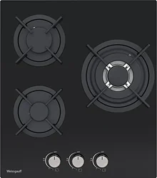 Газовая варочная панель Weissgauff HGG 451 BGH Nano Glass Газовая варочная панель Weissgauff HGG 451 BGH Nano Glass