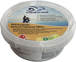 Chemoform Все-в-одном мульти-таблетка 200 г