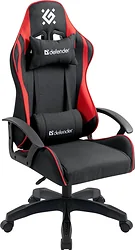 Кресло Defender Kraken (черный/красный)