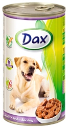 DAX (1.24 кг) 6 шт. Ягненок для собак консервы
