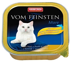 Animonda Vom Feinsten Mare для кошек с курицей и морепродуктами (0.1 кг) 32 шт.
