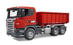 Bruder Scania R-series with Roll-Off-Container 03522