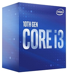 Intel Core i3-10100 Comet Lake (3600MHz, LGA1200, L3 6144Kb)