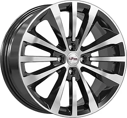 Колесный диск iFree Андерсен 7x17/4x100 D67.1 ET37 Черный с полировкой