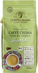 Tempelmann Aurelias Caffe Crema зерновой 1 кг